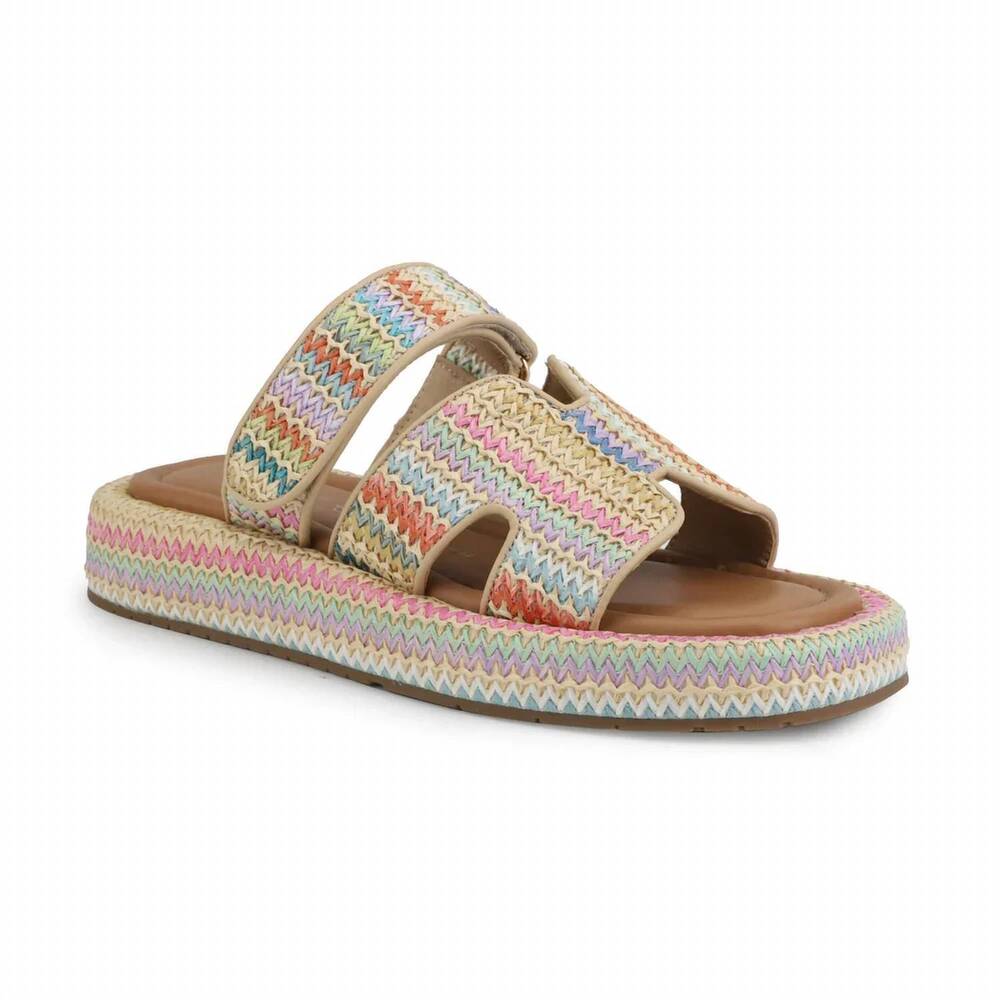 NEW VINTAGE HAVANA women's olivia platform sandal in multicolor